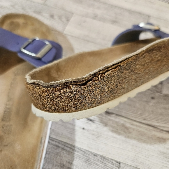 Birkenstock Lavender Slide Sandals - Picture 8 of 11